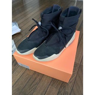 フィアオブゴッド(FEAR OF GOD)の状態◎ NIKE AIR FEAR OF GOD 1 BLACK 28.0㎝(スニーカー)