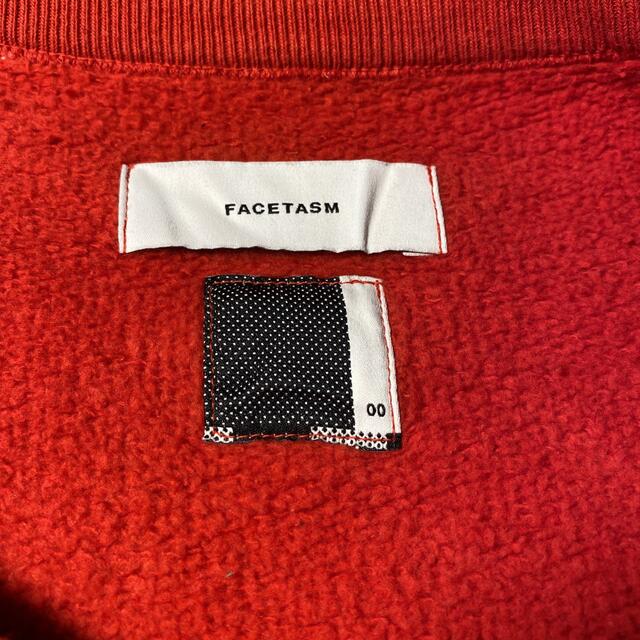 FACETASM(ファセッタズム)のファセッタズム　裏起毛　スウェット　トレーナー メンズのトップス(スウェット)の商品写真