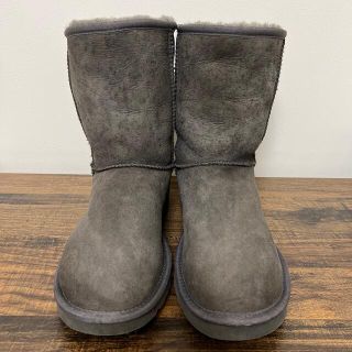 アグ(UGG)のUGG ムートンブーツ　26cm グレー(ブーツ)