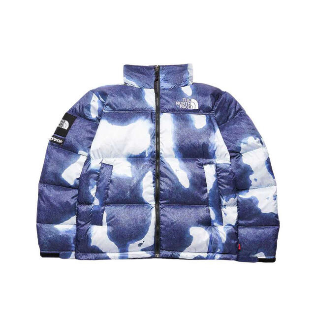 高品質】 Supreme - supreme the north face bleached nuptse S ダウン