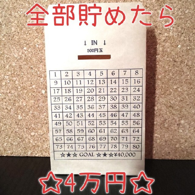 貯金セット ハンドメイドの文具/ステーショナリー(その他)の商品写真