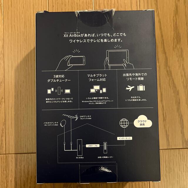 【開封済み未使用品】1月6日購入　Xit Air Box エンタメ/ホビーのゲームソフト/ゲーム機本体(家庭用ゲーム機本体)の商品写真