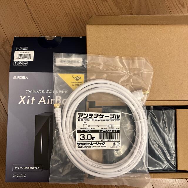 【開封済み未使用品】1月6日購入　Xit Air Box エンタメ/ホビーのゲームソフト/ゲーム機本体(家庭用ゲーム機本体)の商品写真