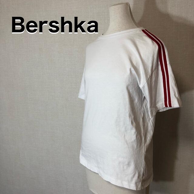 Bershka(ベルシュカ)の☆Bershka☆半袖 ライン Tシャツ ボーダー レディースのトップス(Tシャツ(半袖/袖なし))の商品写真