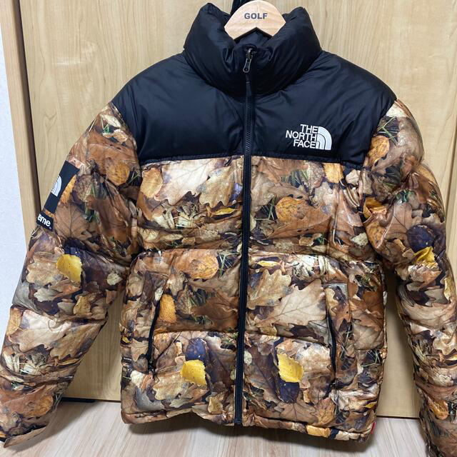 supreme the north face leaves ヌプシ　Sサイズ