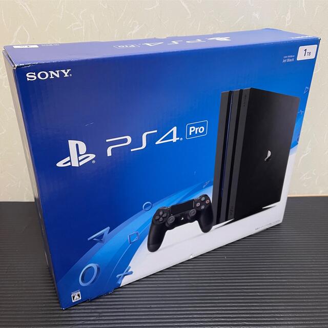 家庭用ゲーム機本体【美品】PS4 Pro 本体 1TB CUH-7000B プレイステーション