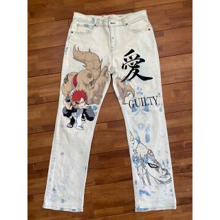 リーバイス(Levi's)のカスタムパンツ　我愛羅　リメイクデニム　リーバイス　supreme(ワークパンツ/カーゴパンツ)