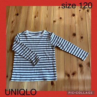 ユニクロ(UNIQLO)のUNIQLO  ロングTシャツ　キッズ(Tシャツ/カットソー)