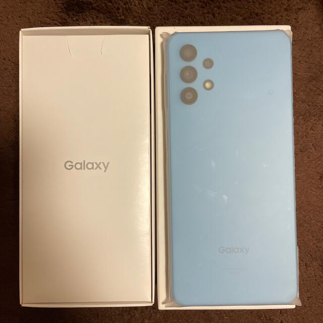 SAMSUNG Galaxy A32 5G SCG08 オーサム ブルー au