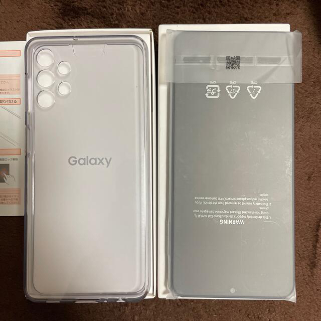 SAMSUNG Galaxy A32 5G SCG08 オーサム ブルー au