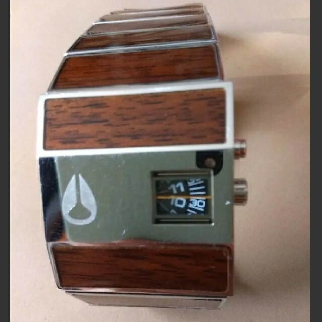 NIXON メンズ　腕時計　woody　アウトドア　スノボー　希少木目