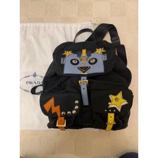 プラダ(PRADA)のほぼ新品　PRADA リュック　ロボット　希少品(リュック/バックパック)