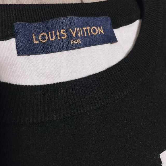 LOUIS VUITTON(ルイヴィトン)のLOUIS VUITTON ルイヴィトン インターシャ Tシャツ M メンズのトップス(Tシャツ/カットソー(半袖/袖なし))の商品写真