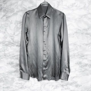 ディオールオム(DIOR HOMME)のdior homme 20ss シルク　シャツ(シャツ)