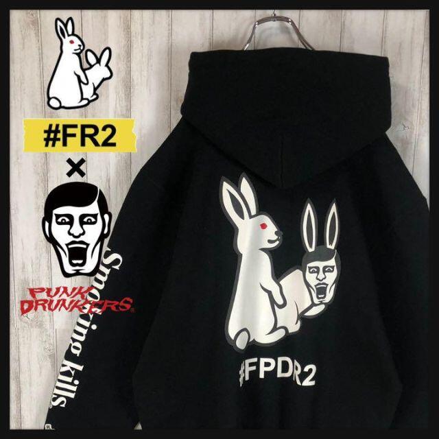 最高デザイン】 FR2 フェメール 即完売 バックプリント 奇抜