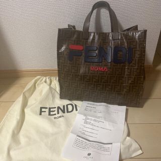 フェンディ(FENDI)のFENDI FILA トートバッグ(トートバッグ)