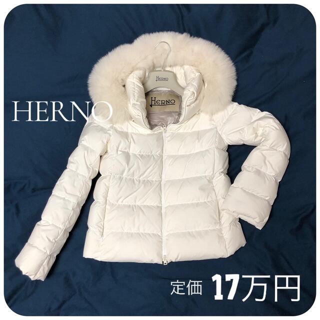 HERNO(ヘルノ)のヘルノ＊ダウンコート(モンクレール、タトラス、トゥモローランド、カナダグース レディースのジャケット/アウター(ダウンコート)の商品写真