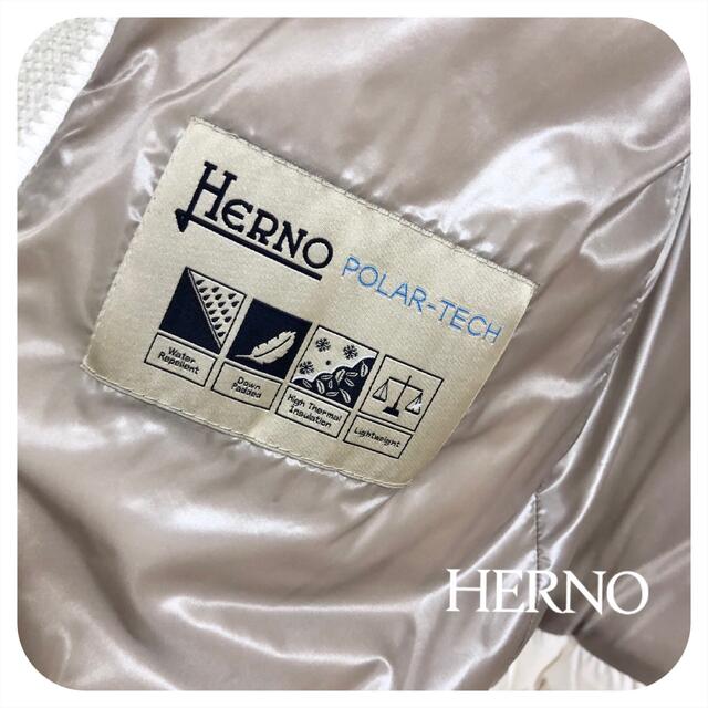 HERNO(ヘルノ)のヘルノ＊ダウンコート(モンクレール、タトラス、トゥモローランド、カナダグース レディースのジャケット/アウター(ダウンコート)の商品写真