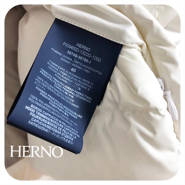 HERNO(ヘルノ)のヘルノ＊ダウンコート(モンクレール、タトラス、トゥモローランド、カナダグース レディースのジャケット/アウター(ダウンコート)の商品写真