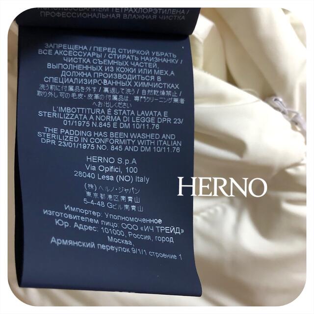 HERNO(ヘルノ)のヘルノ＊ダウンコート(モンクレール、タトラス、トゥモローランド、カナダグース レディースのジャケット/アウター(ダウンコート)の商品写真