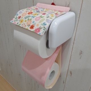 トイレットペーパーホルダーカバー(トイレ収納)