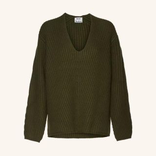 アクネ(ACNE)の希少カラー【ACNE STUDIOS】ﾃﾞﾎﾞﾗﾆｯﾄ カーキ XS(ニット/セーター)