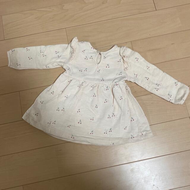 ZARA KIDS(ザラキッズ)のZARAキッズ　ワンピース　80 キッズ/ベビー/マタニティのベビー服(~85cm)(ワンピース)の商品写真