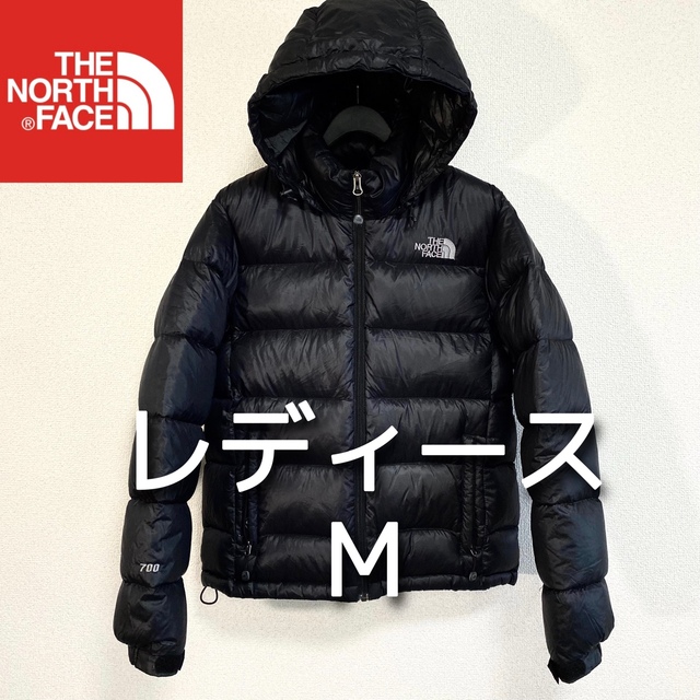 ダウンジャケット美品希少!THE NORTH FACE ヌプシ ダウンジャケット レディースM