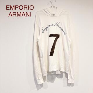 エンポリオアルマーニ(Emporio Armani)のエンポリオアルマーニ　EMPORIO ARMANI  パーカー　フーディ　ロゴ(パーカー)