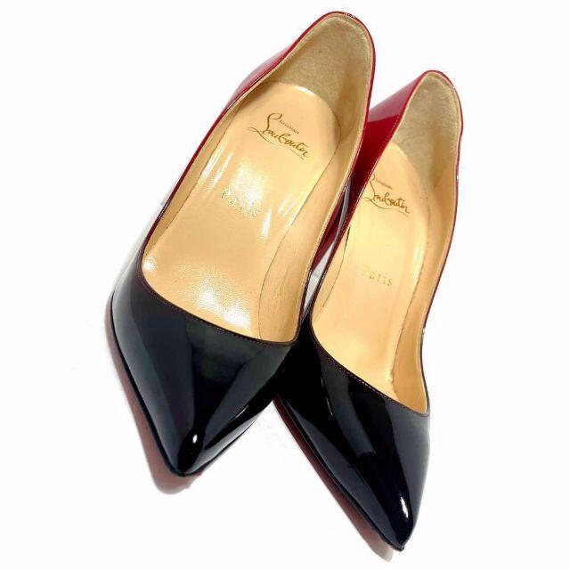 美品 Christian Louboutin ルブタン 36 グラデパンプス 赤 美品 Christian Louboutin ルブタン 36 グラデパンプス 赤