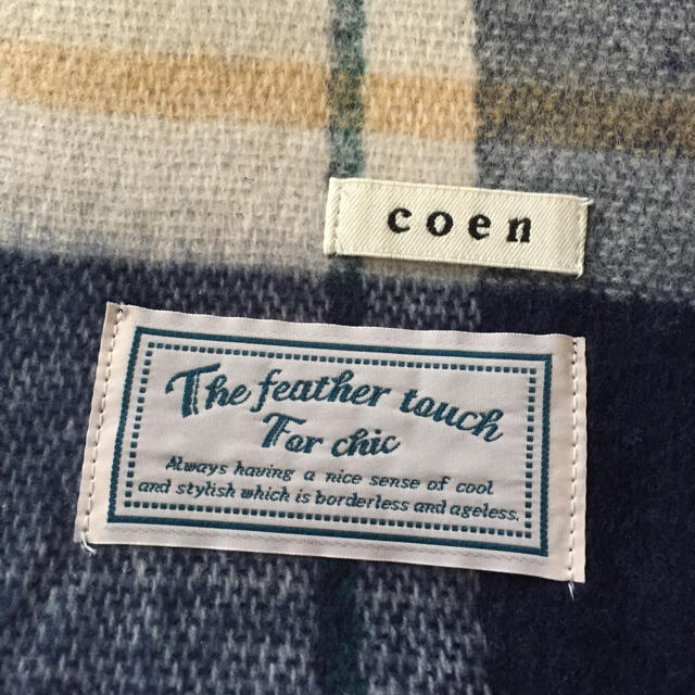 coen(コーエン)の新品未使用✨ レディースのファッション小物(ストール/パシュミナ)の商品写真