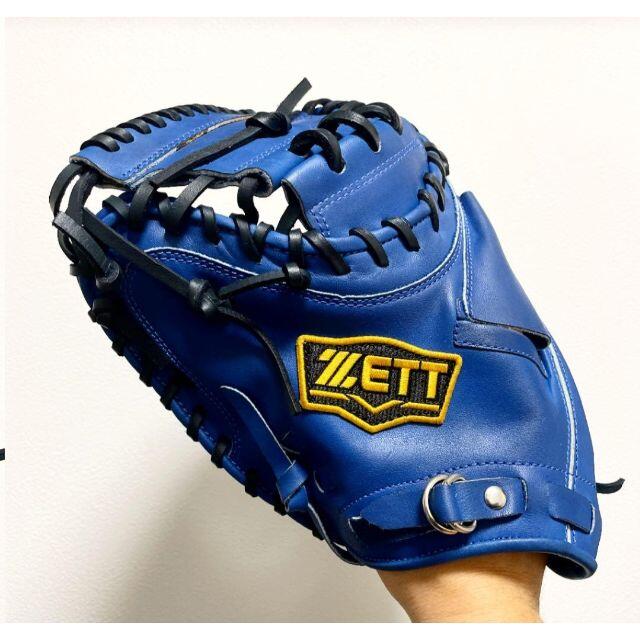 ZETT - ZETT 極美品 型抜群 軟式 キャッチャーミット 左投げの ZETT - ZETT 極美品 型抜群 軟式 キャッチャーミット 左投げの