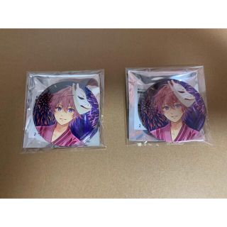 すとぷり 缶バッチ さとみ 2個セット(アイドルグッズ)