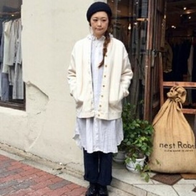 nest Robe(ネストローブ)のネストローブ♡ラミーファナージュロングチュニック レディースのトップス(チュニック)の商品写真