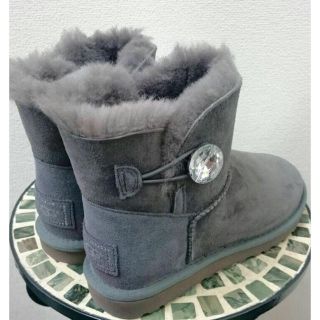 アグ(UGG)の新品 UGG アグ ミニベイリーブリング グレー 25cm(ブーツ)