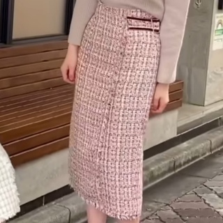 Noela - ノエラ Noela 新品ツイードタイトスカートの通販 by 即購入OK 