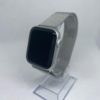 アップル(Apple)のAppleWatch 38/40/41mm用 ミラネーゼループ シルバー(その他)