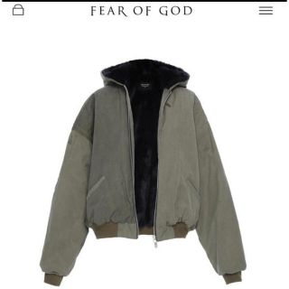 フィアオブゴッド(FEAR OF GOD)のfear of god rabbit faux hoodie(パーカー)