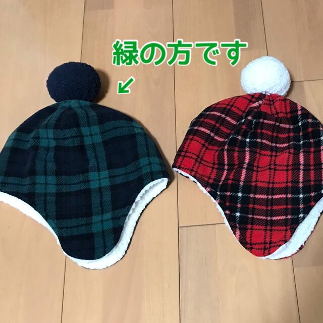 UNIQLO(ユニクロ)のキッズ・子供用ニット帽⭐︎緑色 キッズ/ベビー/マタニティのこども用ファッション小物(帽子)の商品写真