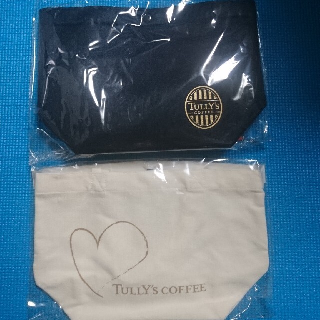 TULLY'S COFFEE(タリーズコーヒー)のTULLY'S COFFEE タリーズコーヒー エコバッグ ランチ 手提げ 新品 レディースのバッグ(トートバッグ)の商品写真