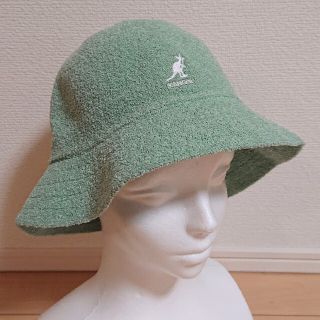 カンゴール(KANGOL)のM 美品 KANGOL Bermuda Casual バケットハット(ハット)