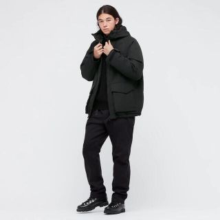 UNIQLO - 新品 ユニクロ ハイブリッドダウンオーバーサイズパーカ ...