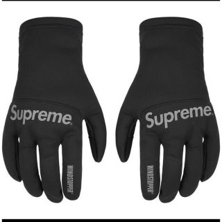 シュプリーム(Supreme)のSupreme WINDSTOPPER Gloves Black S/M(手袋)