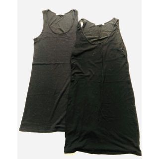 新品LE CIEL BLUE BLACK TANKTOP