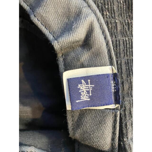 90s OLD STUSSY 格子柄 コーデュロイ バケットハット 帽子 S/M | mag