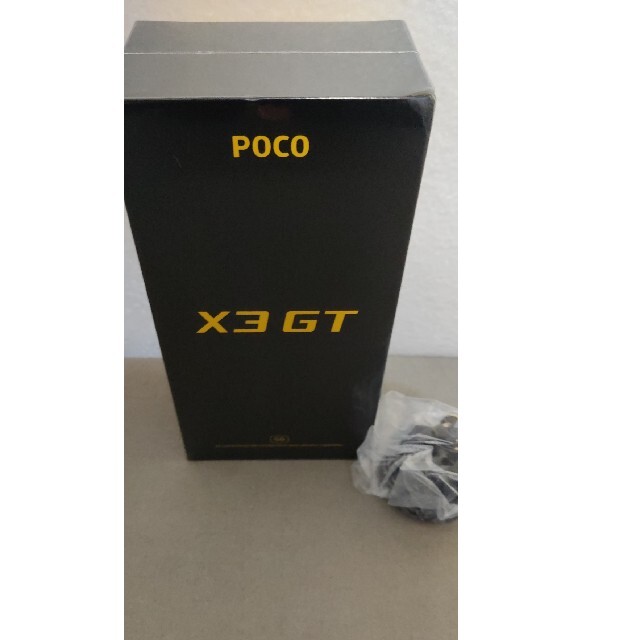 日本語対応　新品　Poco X3 GT 8GB/128GB 白 グローバル版