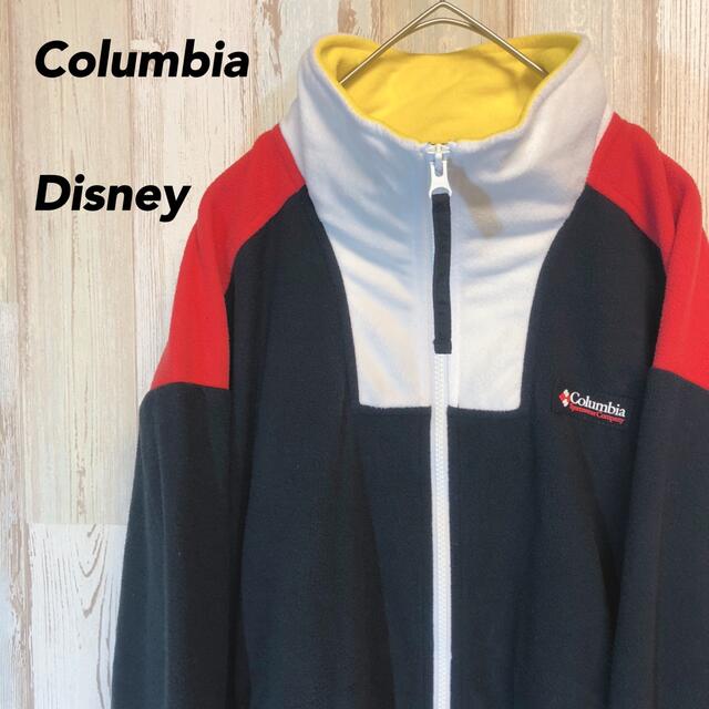 【激レア】Columbia Disney コラボ フルジップアップ フリース