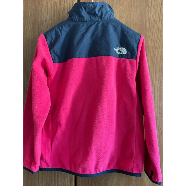 THE NORTH FACE(ザノースフェイス)のTHE NORTH FACE フリースジャケット　キッズ　140 キッズ/ベビー/マタニティのキッズ服女の子用(90cm~)(ジャケット/上着)の商品写真