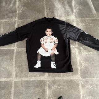 バレンシアガ(Balenciaga)のKanye West DONDA 2 Layer L/S T-shirt XL(Tシャツ/カットソー(七分/長袖))