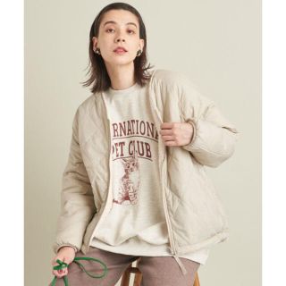 ビューティアンドユースユナイテッドアローズ(BEAUTY&YOUTH UNITED ARROWS)のキルティング×ボア リバーシブルブルゾン －2WAY－(ブルゾン)